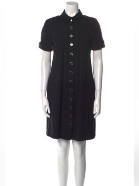 Burberry London 💯% Wool Shirt Dress (Size 10)